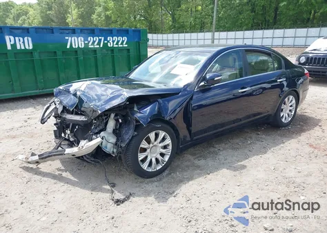 2009 Hyundai Genesis 3.8 z USA, uszkodzony, nr VIN KMHGC46E19U048687